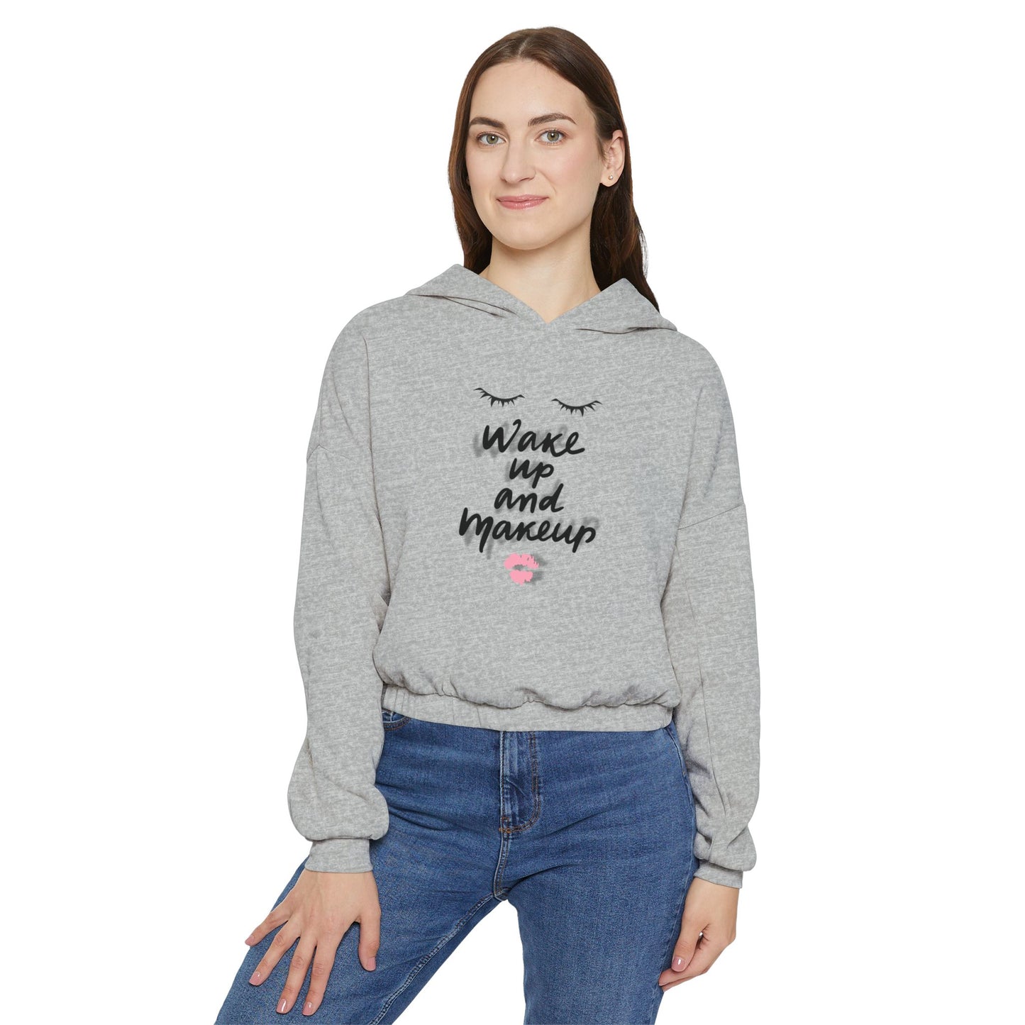 Bella+Canvas Custom Women's Cinched Bottom Hoodie