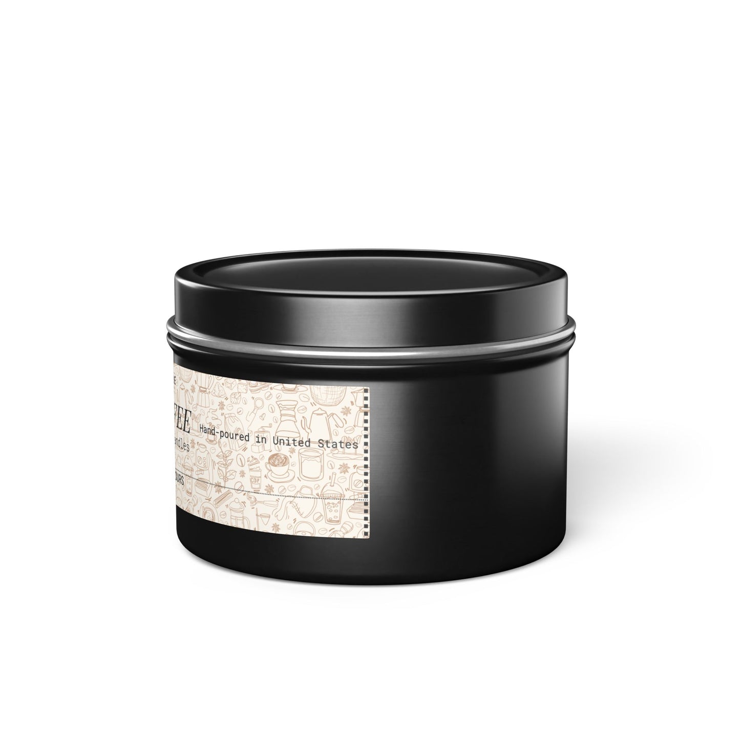 Fresh Coffee Tin Candle