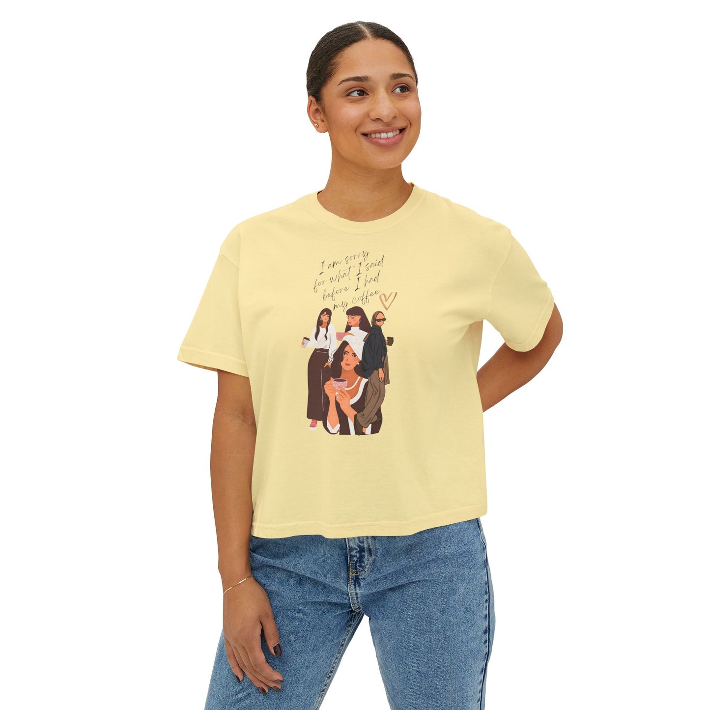 Comfort Colors Boxy Tee for Women