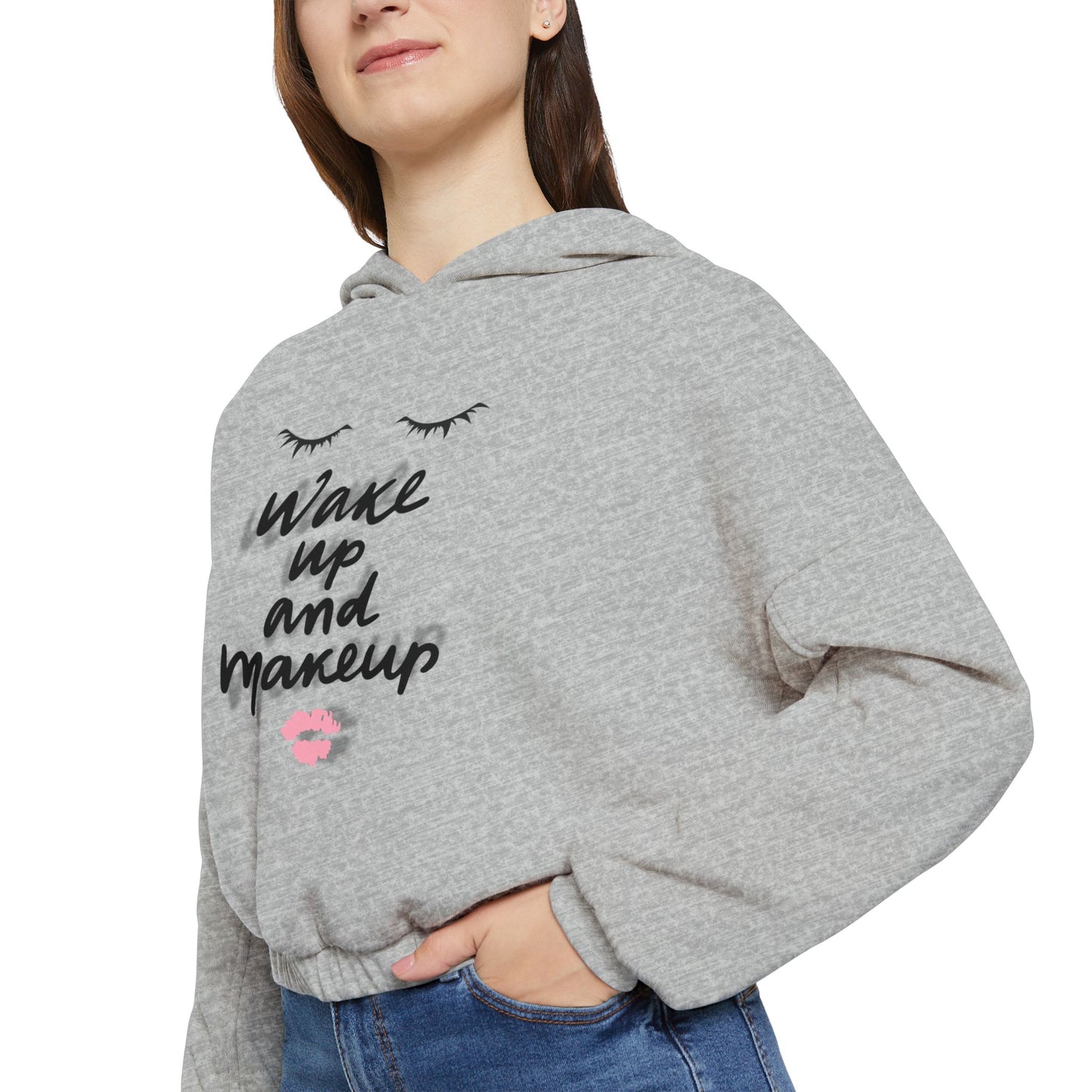 Bella+Canvas Custom Women's Cinched Bottom Hoodie
