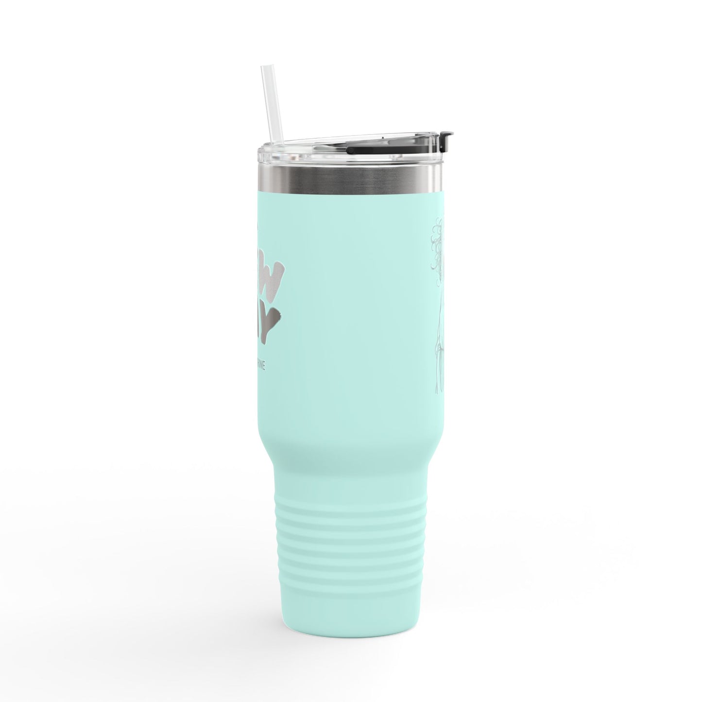 Insulated Travel Mug with Stylish Design 40oz, Eco-Friendly Drinkware