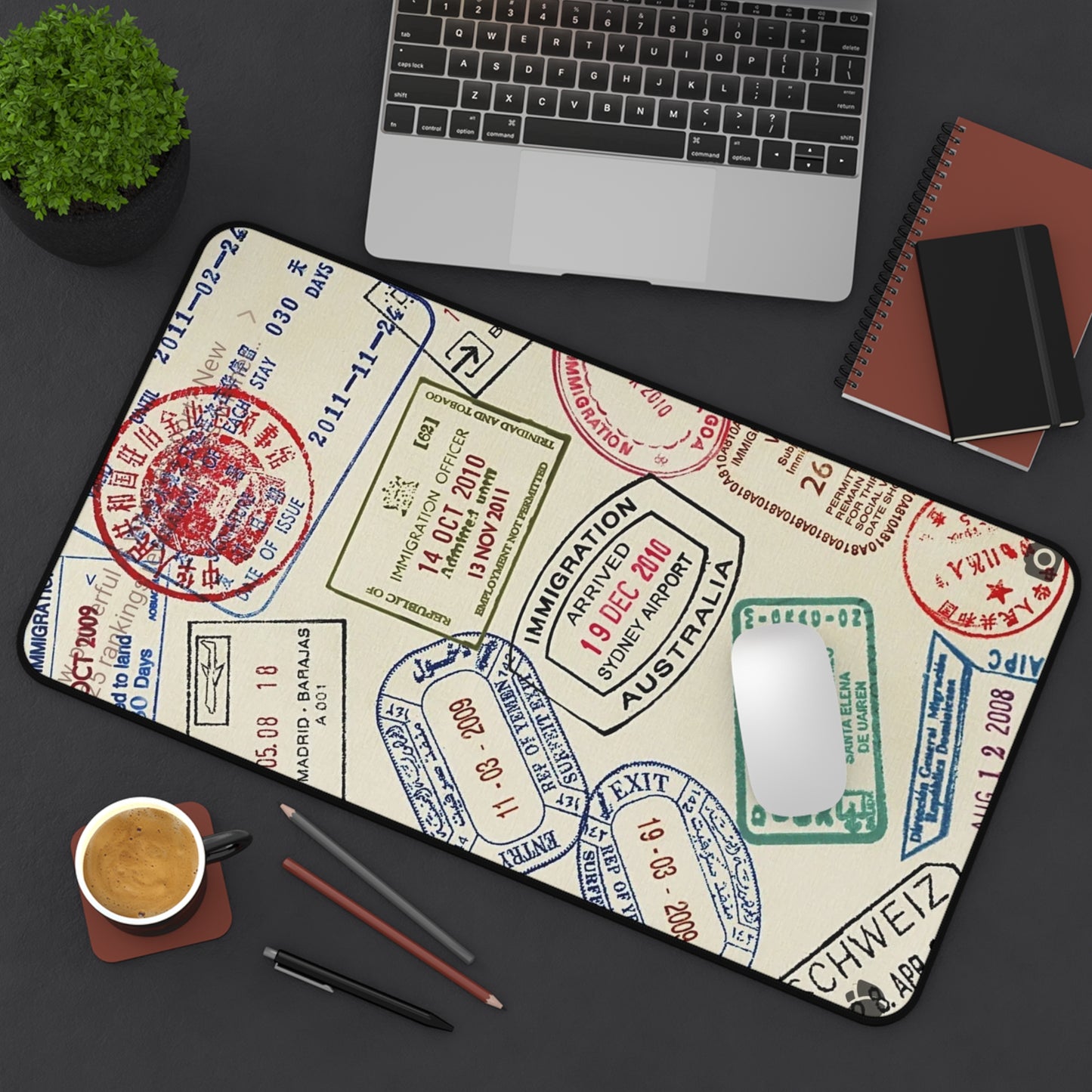Vintage Style Desk Pad