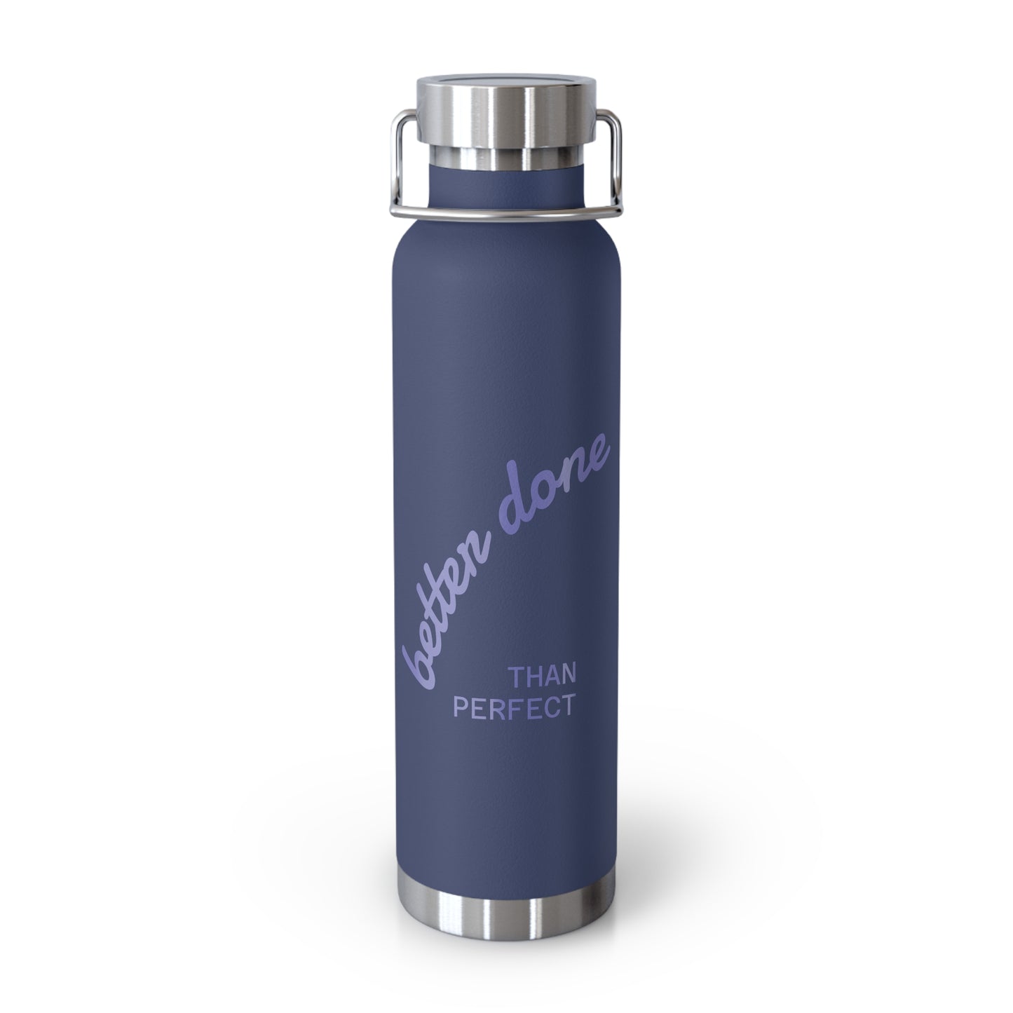Stylish Insulated Water Bottle 22oz | Better Done than Perfect