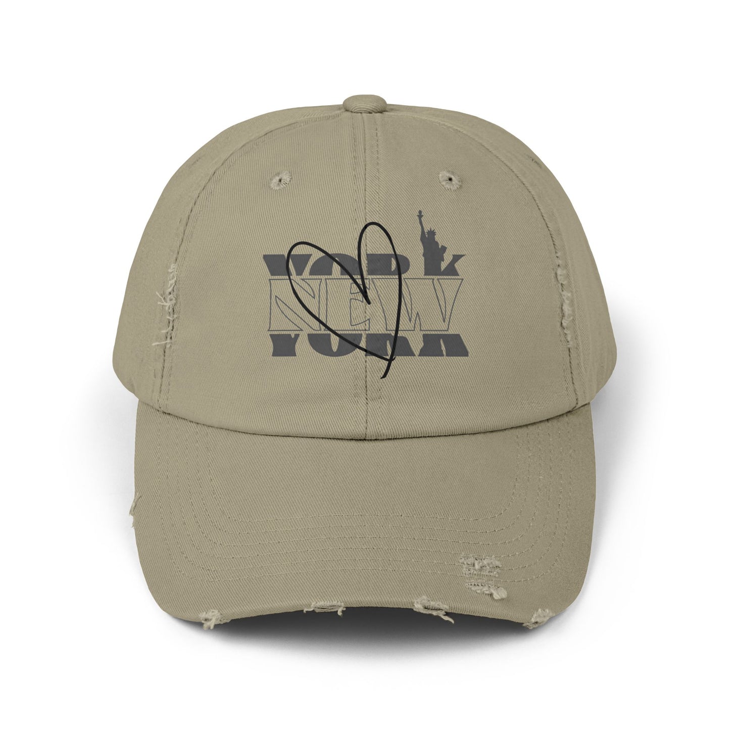 District Unisex Distressed Cap