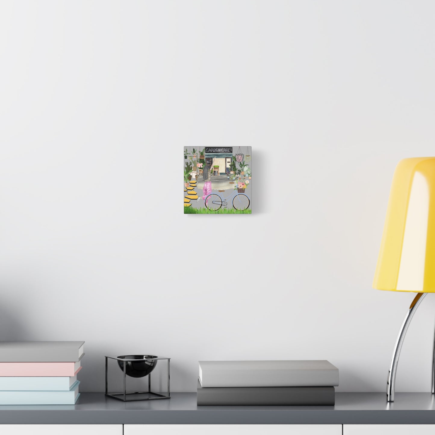 Charming Garden Cafe Wall Art