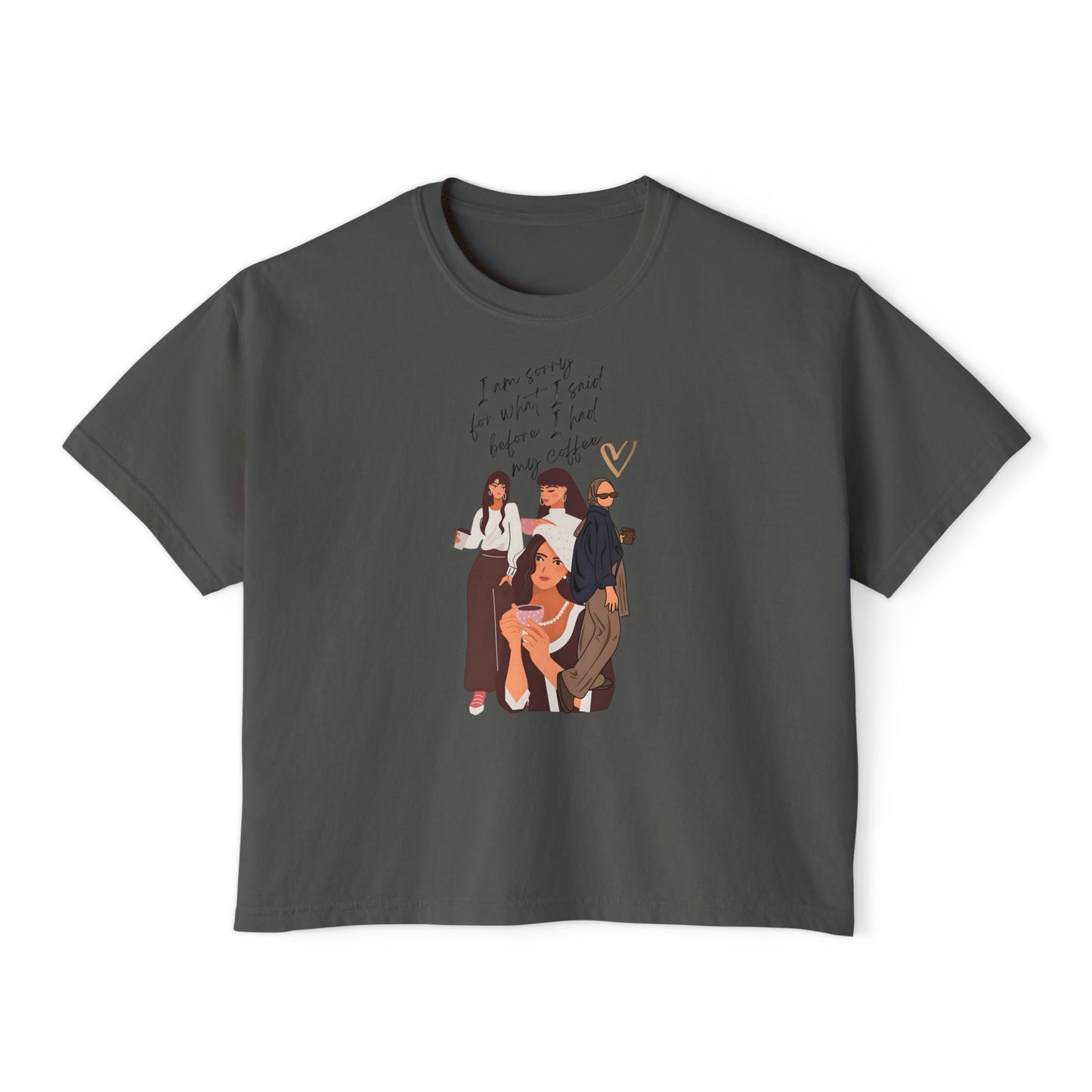 Comfort Colors Boxy Tee for Women