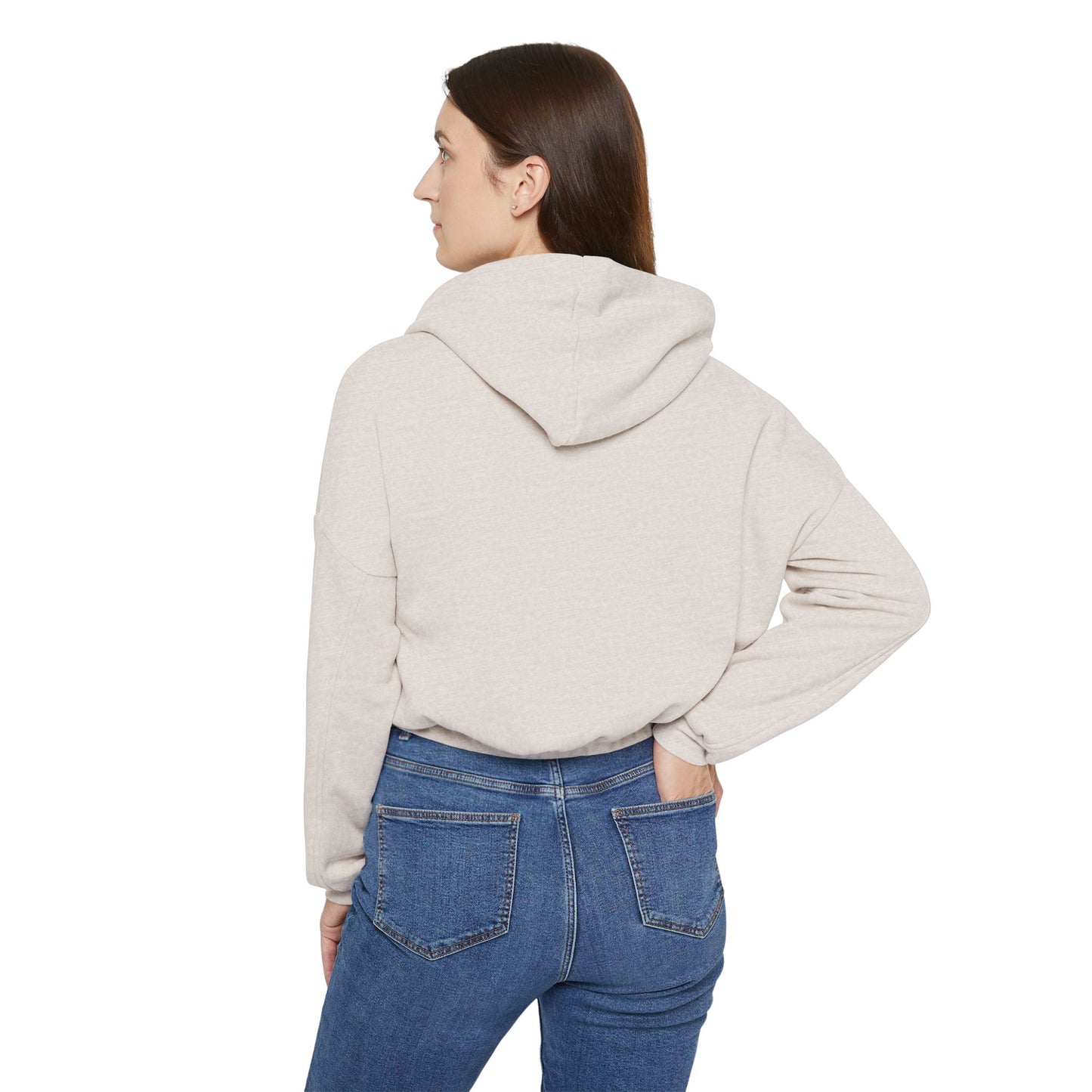 Bella+Canvas Custom Women's Cinched Bottom Hoodie