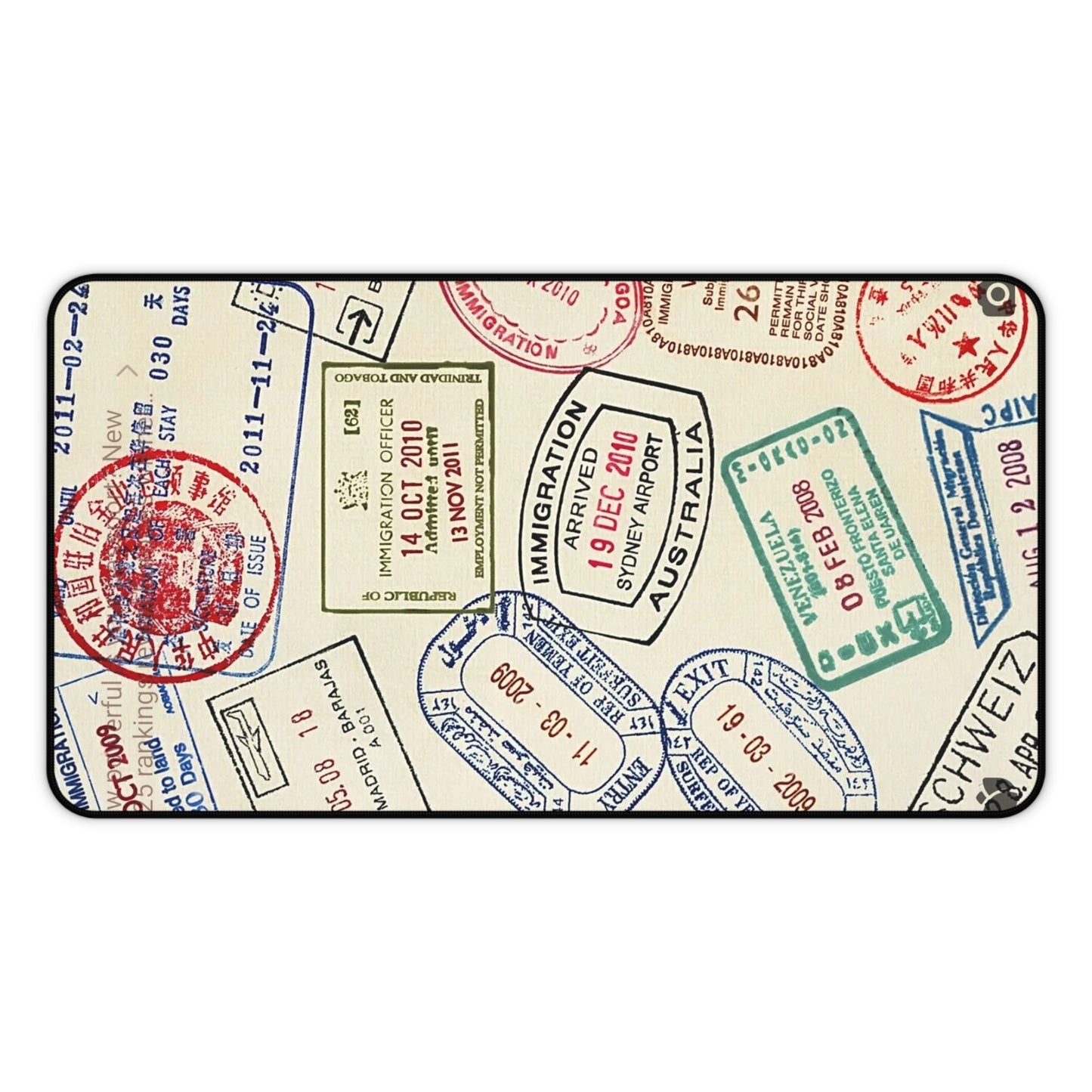 Vintage Style Desk Pad