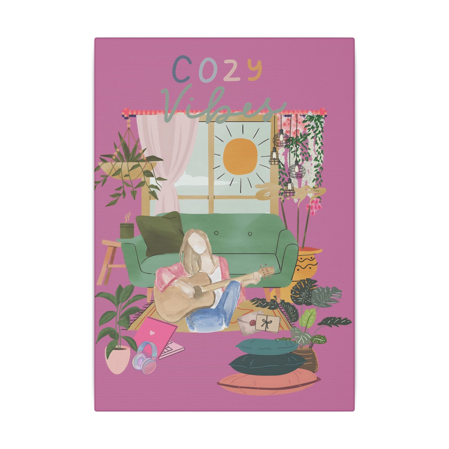 Cozy Vibes Giclée Print Canvas