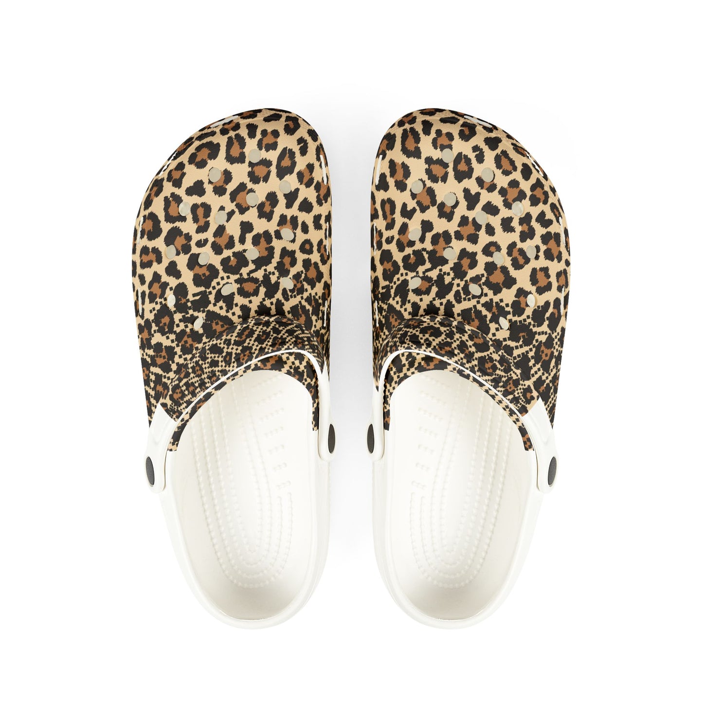 Leopard Print EVA Clogs - Comfortable and Stylish Footwear