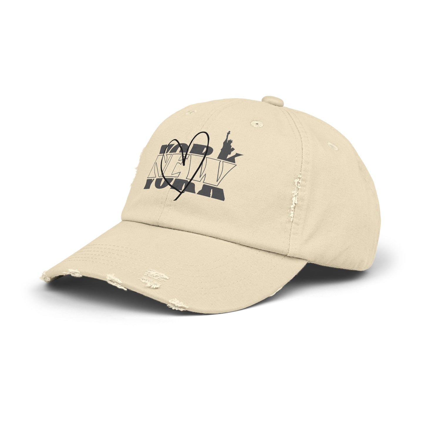 District Unisex Distressed Cap