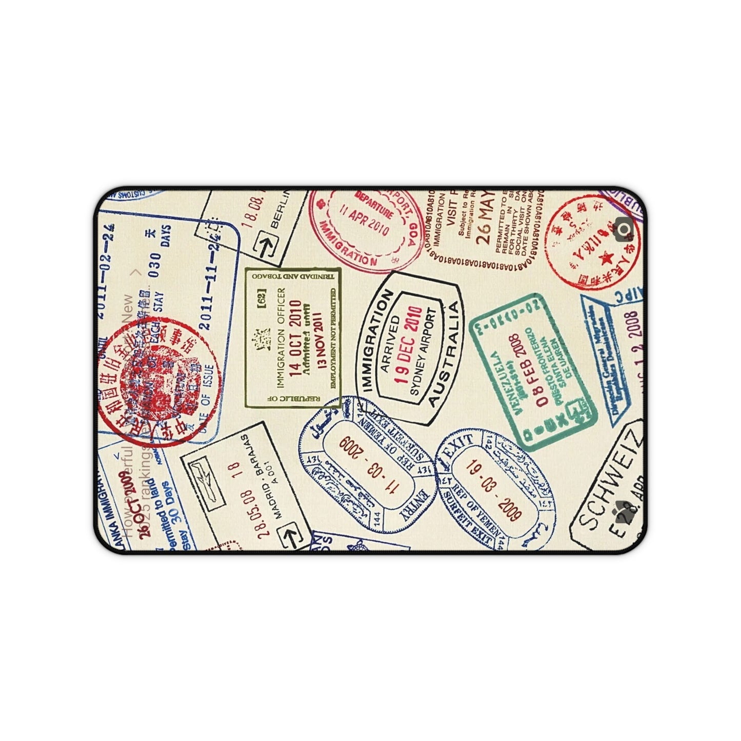 Vintage Style Desk Pad