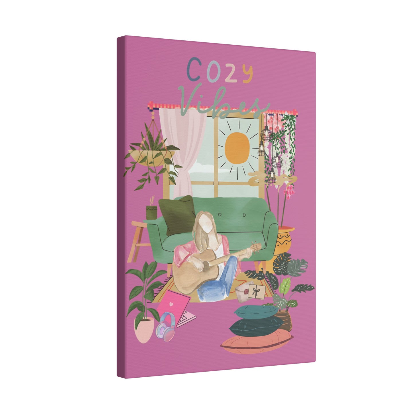 Cozy Vibes Giclée Print Canvas