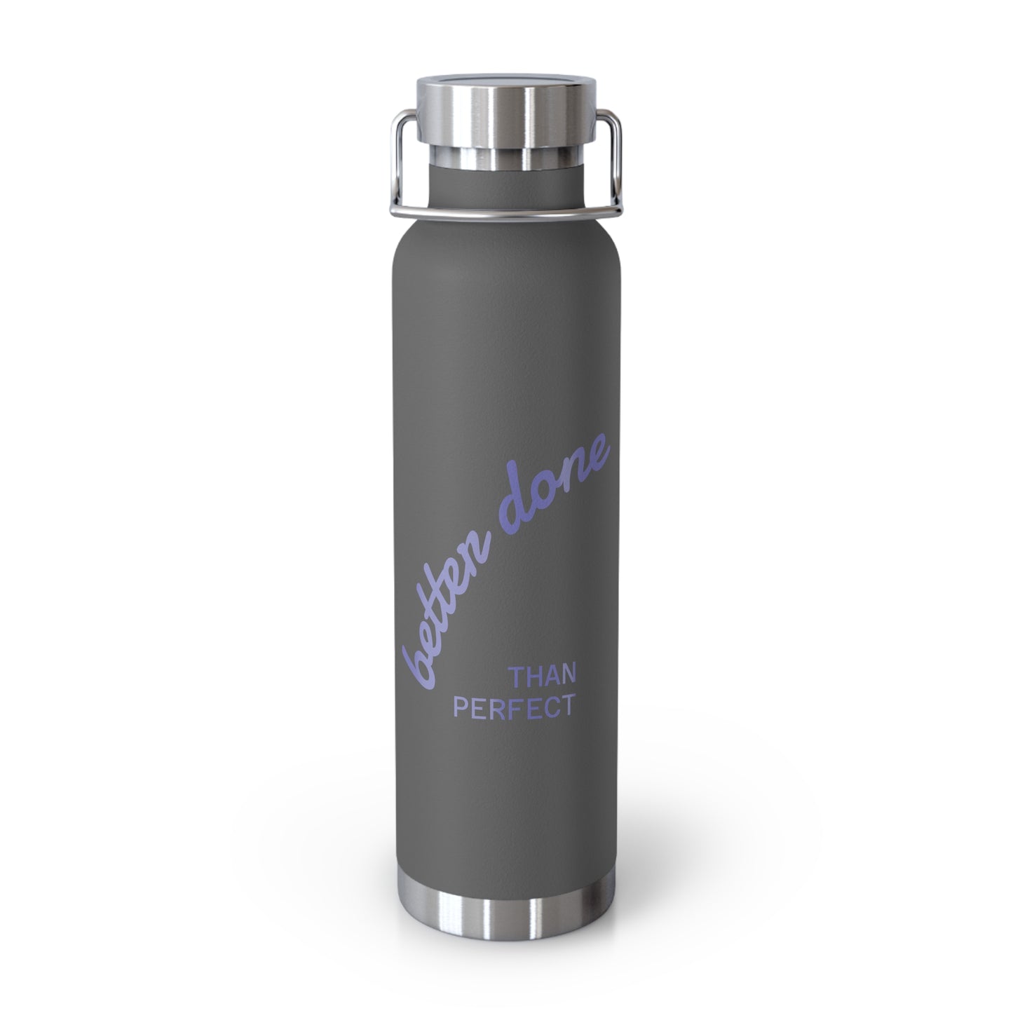 Stylish Insulated Water Bottle 22oz | Better Done than Perfect