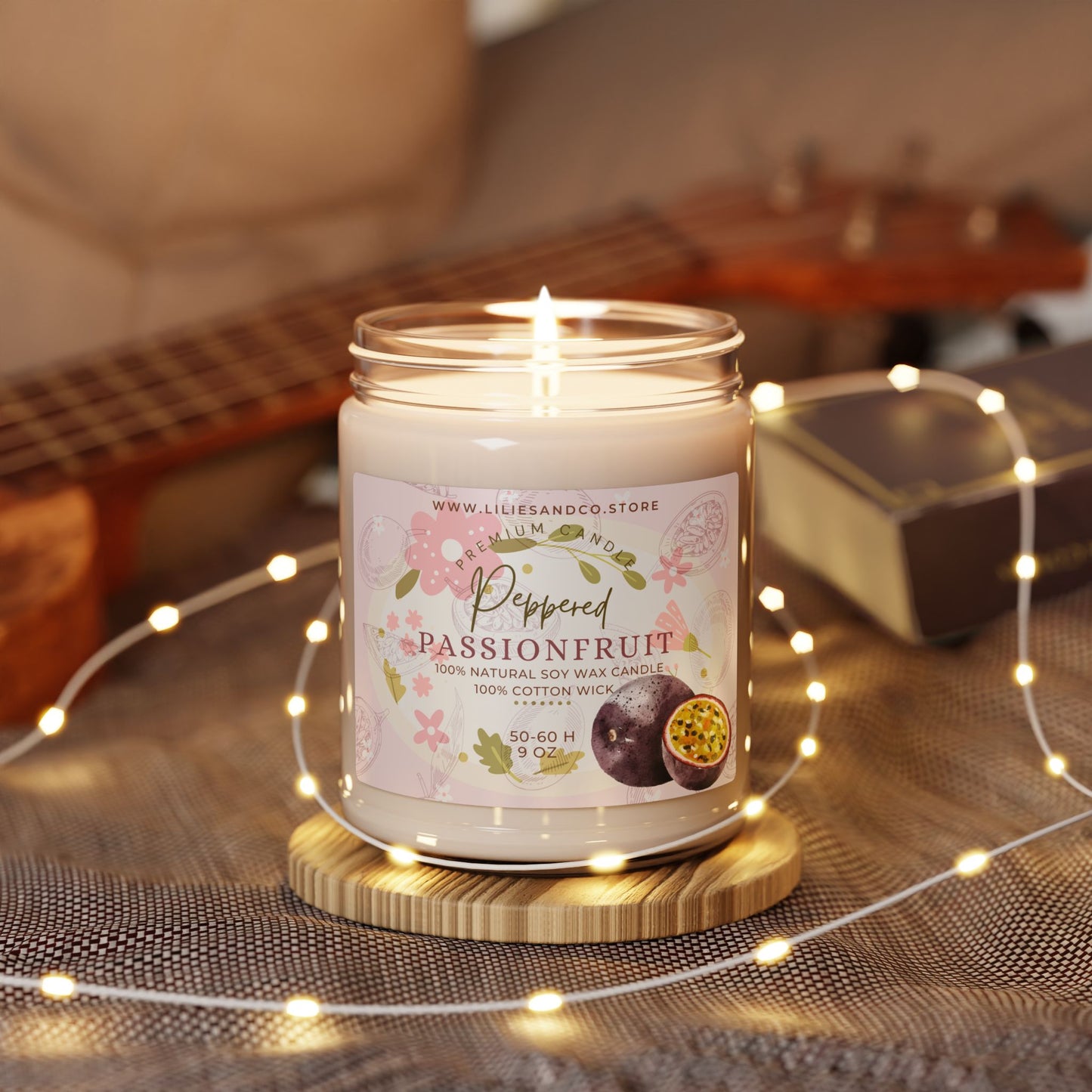 Premium Scented Soy Candle, 9oz_8 Scents