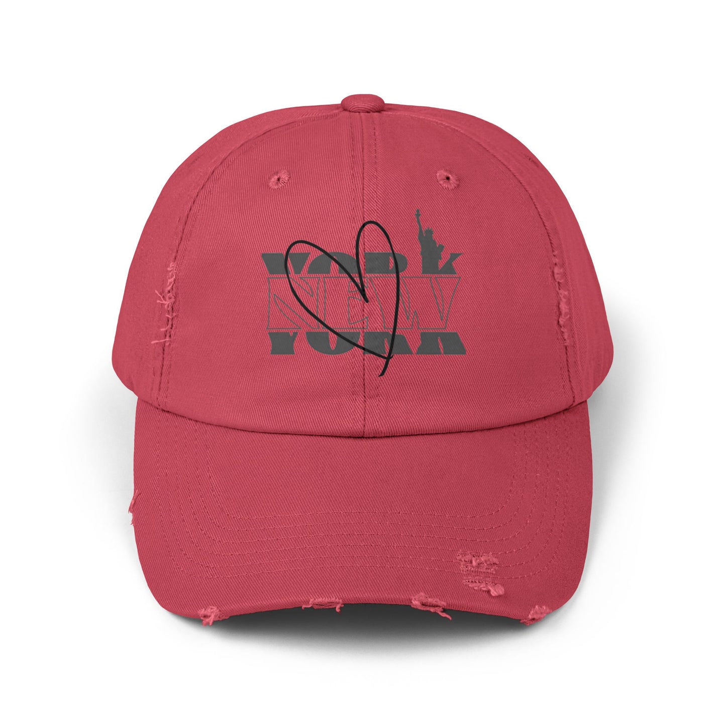 District Unisex Distressed Cap