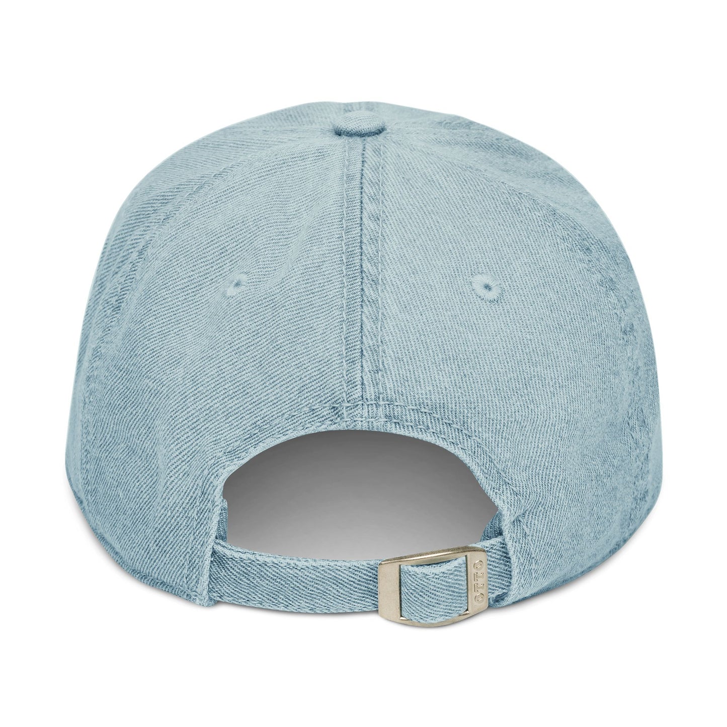 Stylish Denim Hat with Balloon Embroidery | Casual & Fashionable Accessory