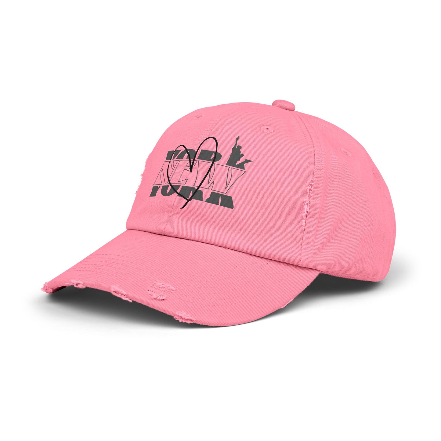 District Unisex Distressed Cap