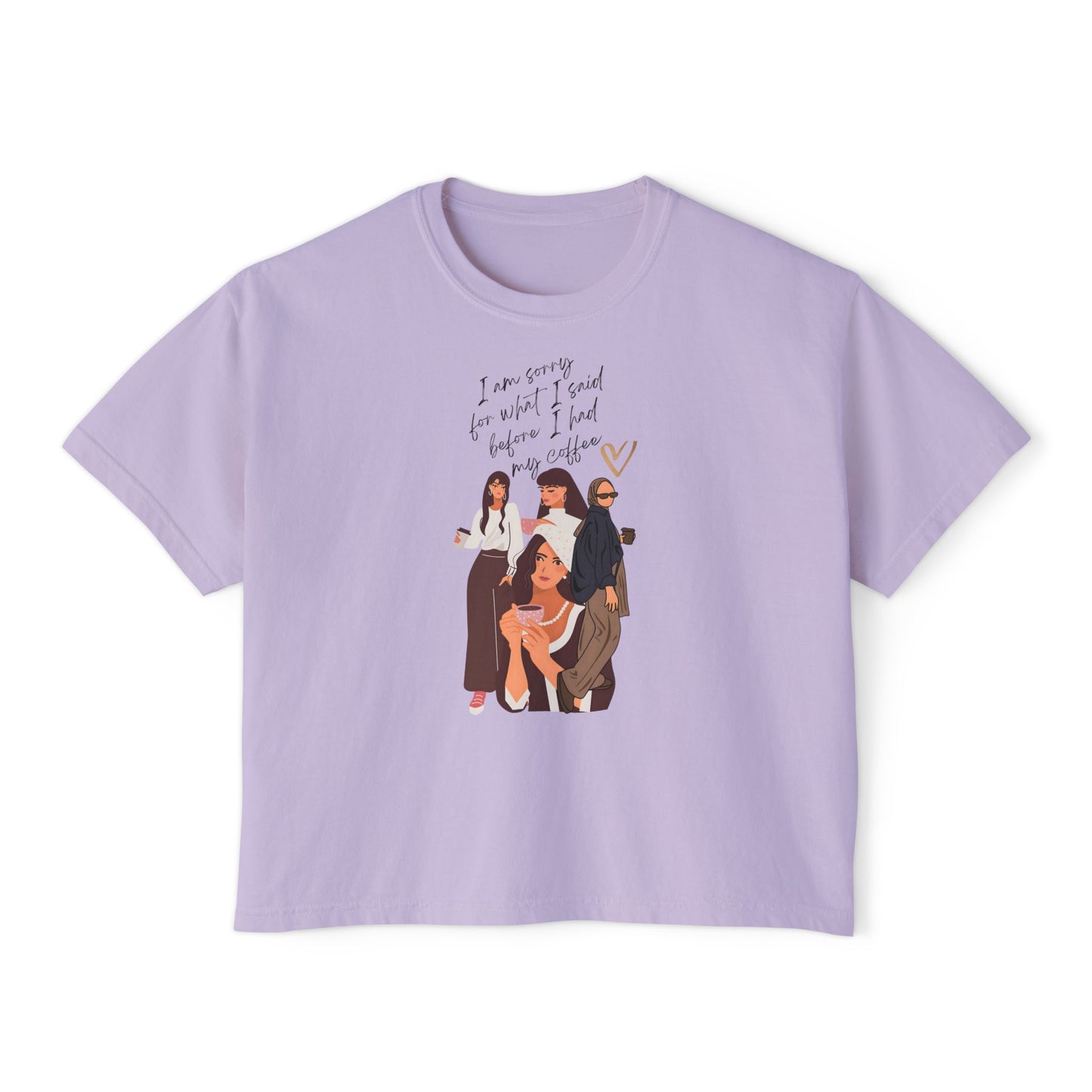 Comfort Colors Boxy Tee for Women