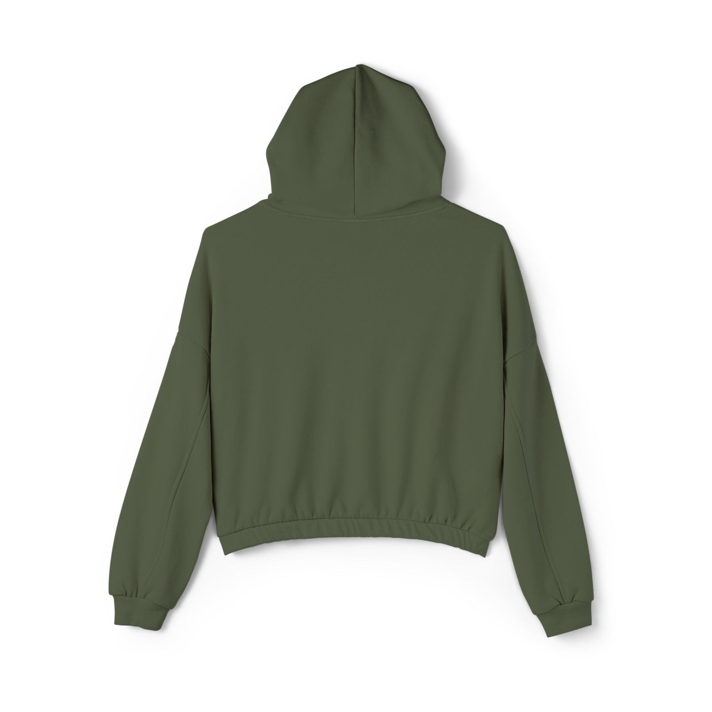 Bella + Canvas Custom Colorful Cinched Bottom Women's Hoodie