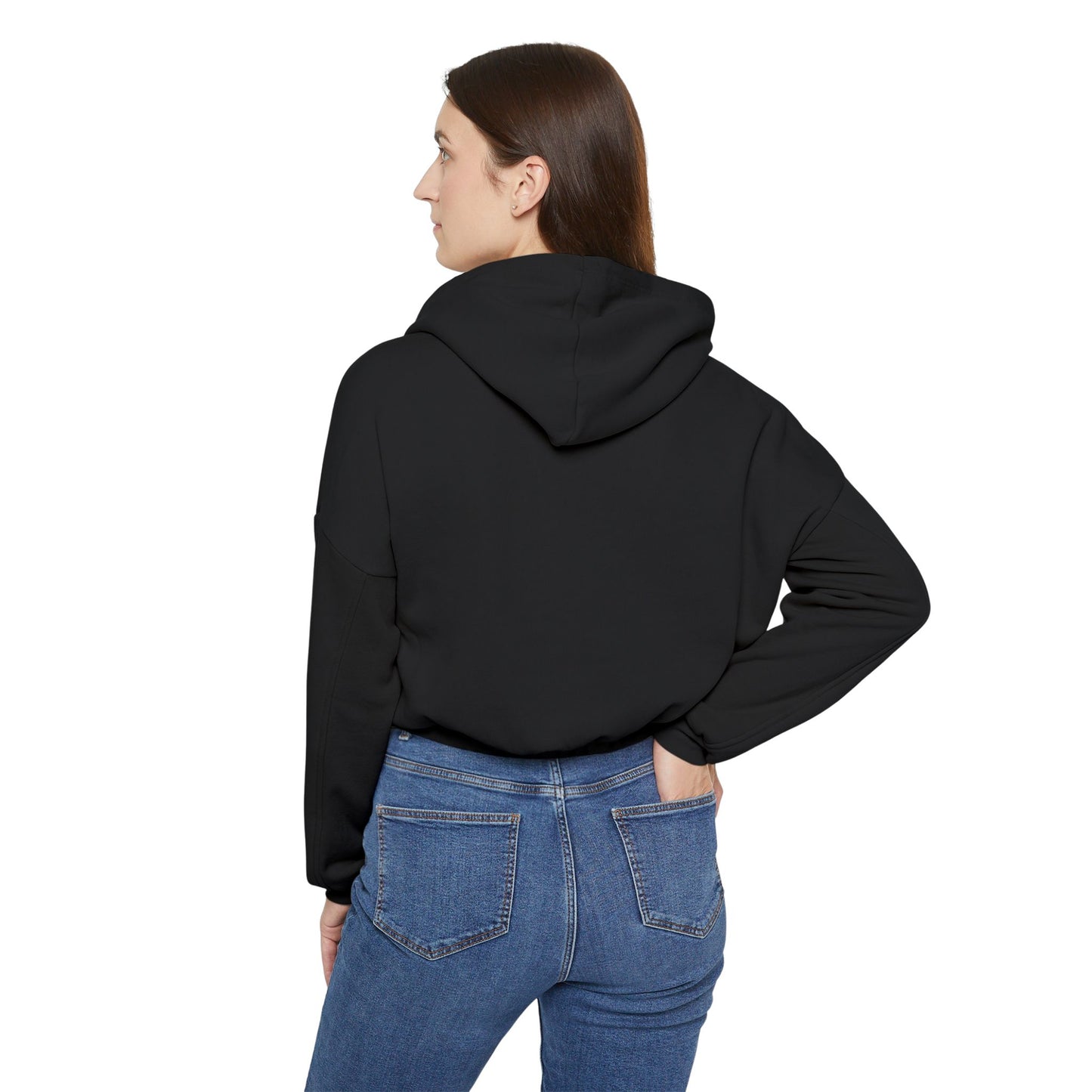 Bella + Canvas Custom Colorful Cinched Bottom Women's Hoodie