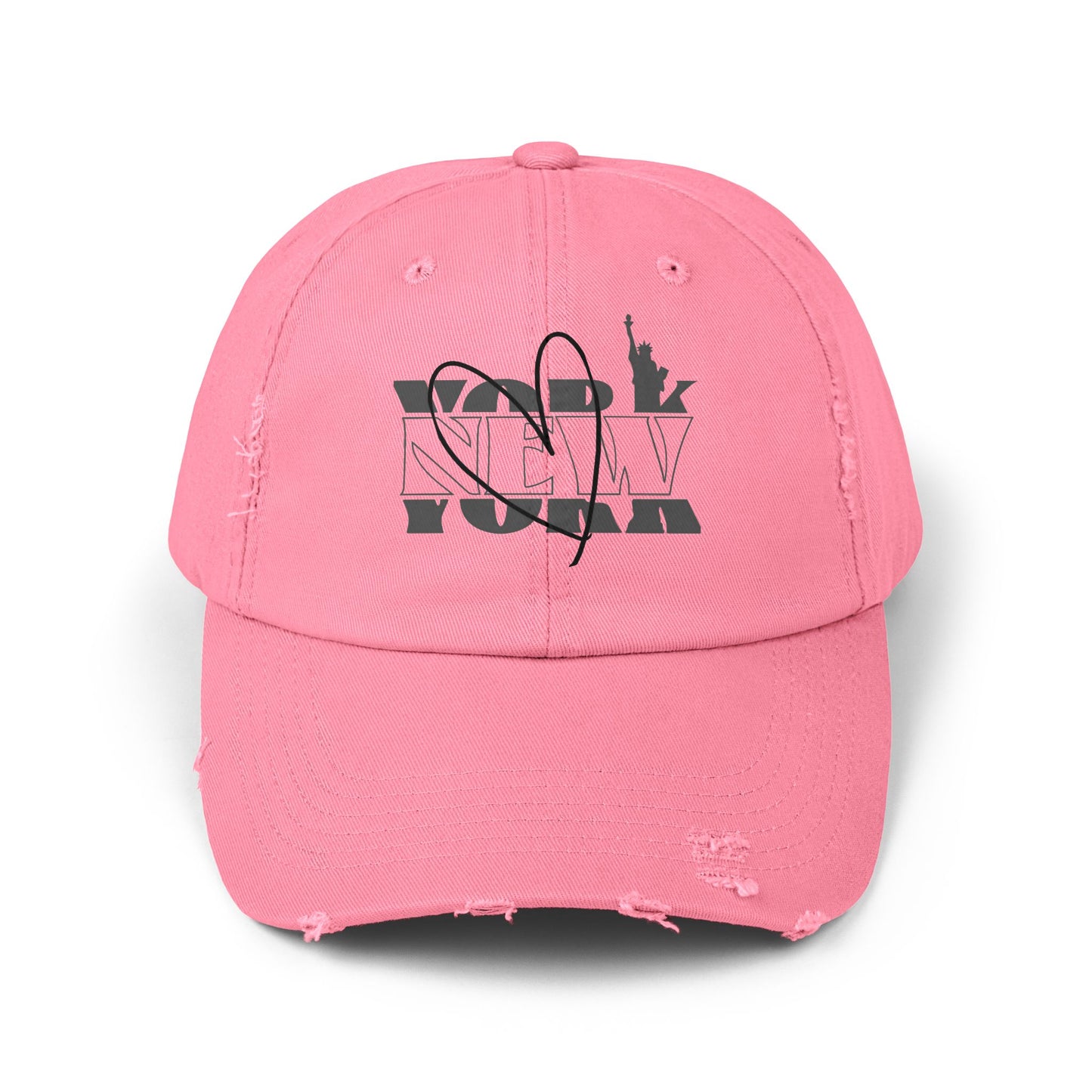 District Unisex Distressed Cap