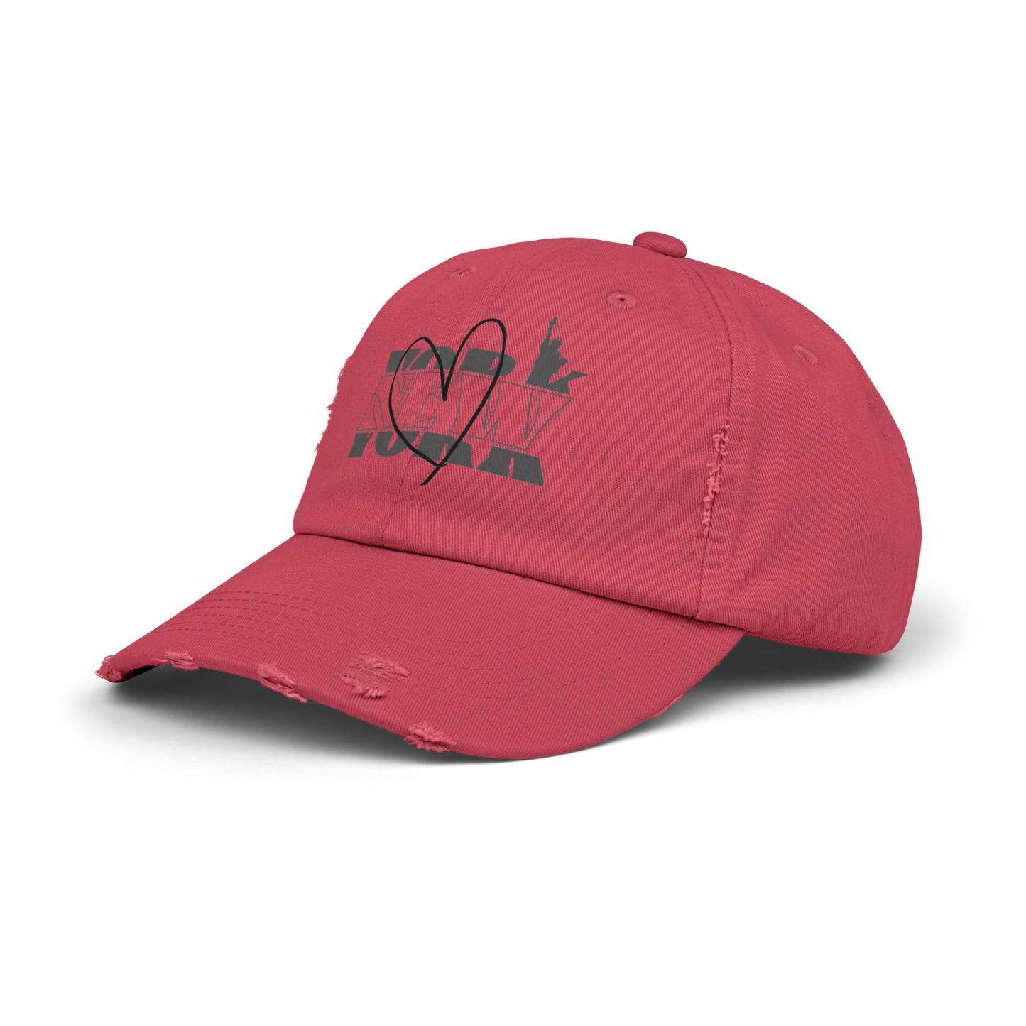 District Unisex Distressed Cap