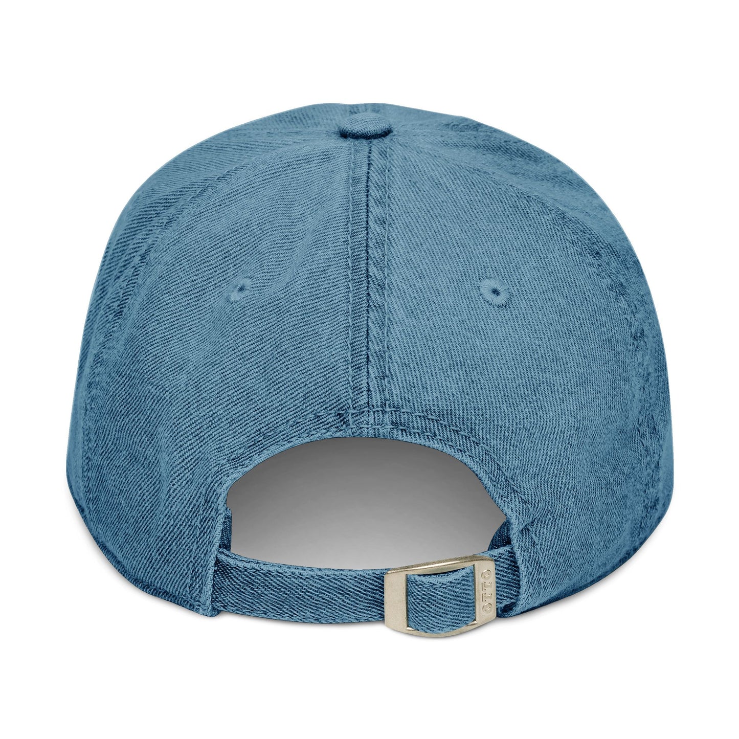 Stylish Denim Hat with Balloon Embroidery | Casual & Fashionable Accessory