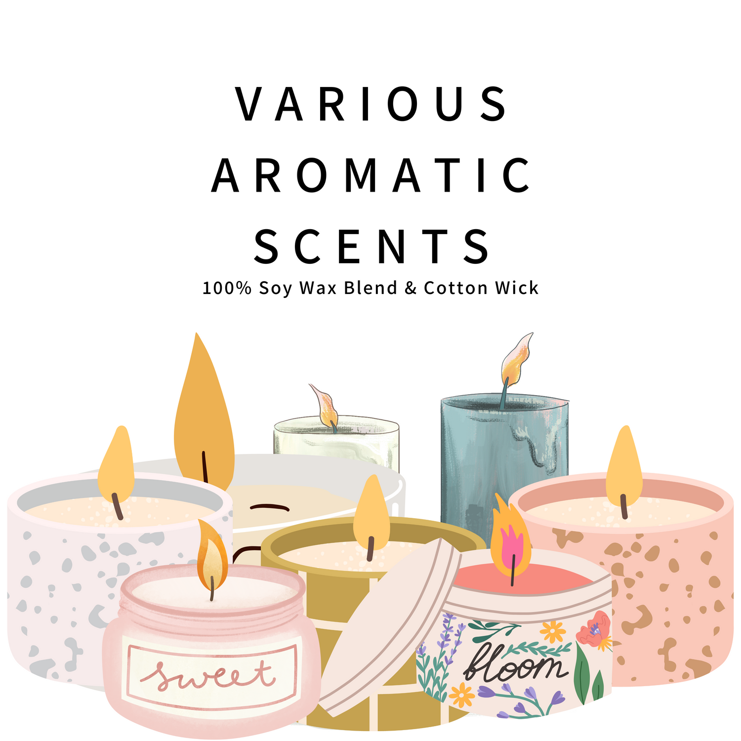 Premium Scented Candles
