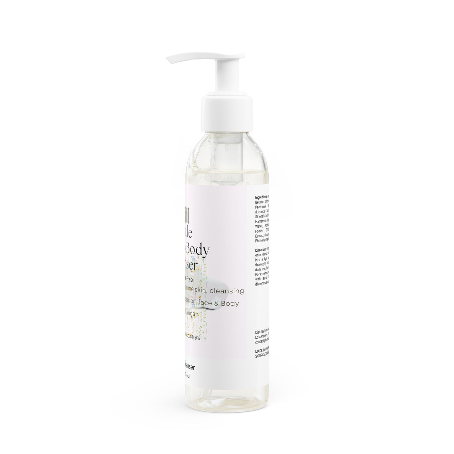 Lilies & Co. Gentle Face and Body Cleanser, 6oz
