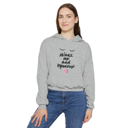 Bella+Canvas Custom Women's Cinched Bottom Hoodie