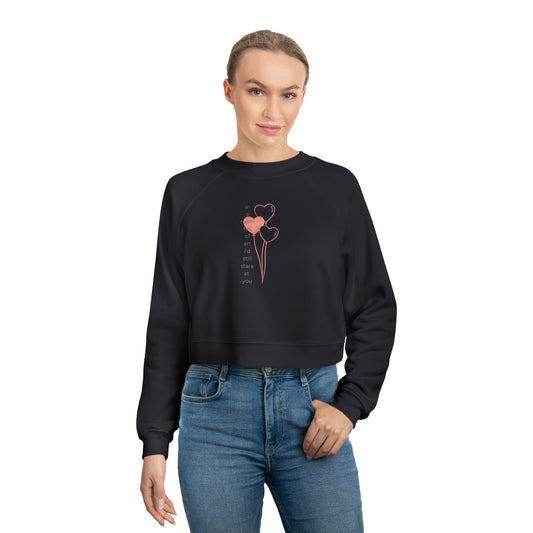 Bella+Canvas Women's Cropped Fleece Pullover
