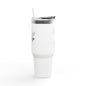 Insulated Travel Mug with Stylish Design 40oz, Eco-Friendly Drinkware