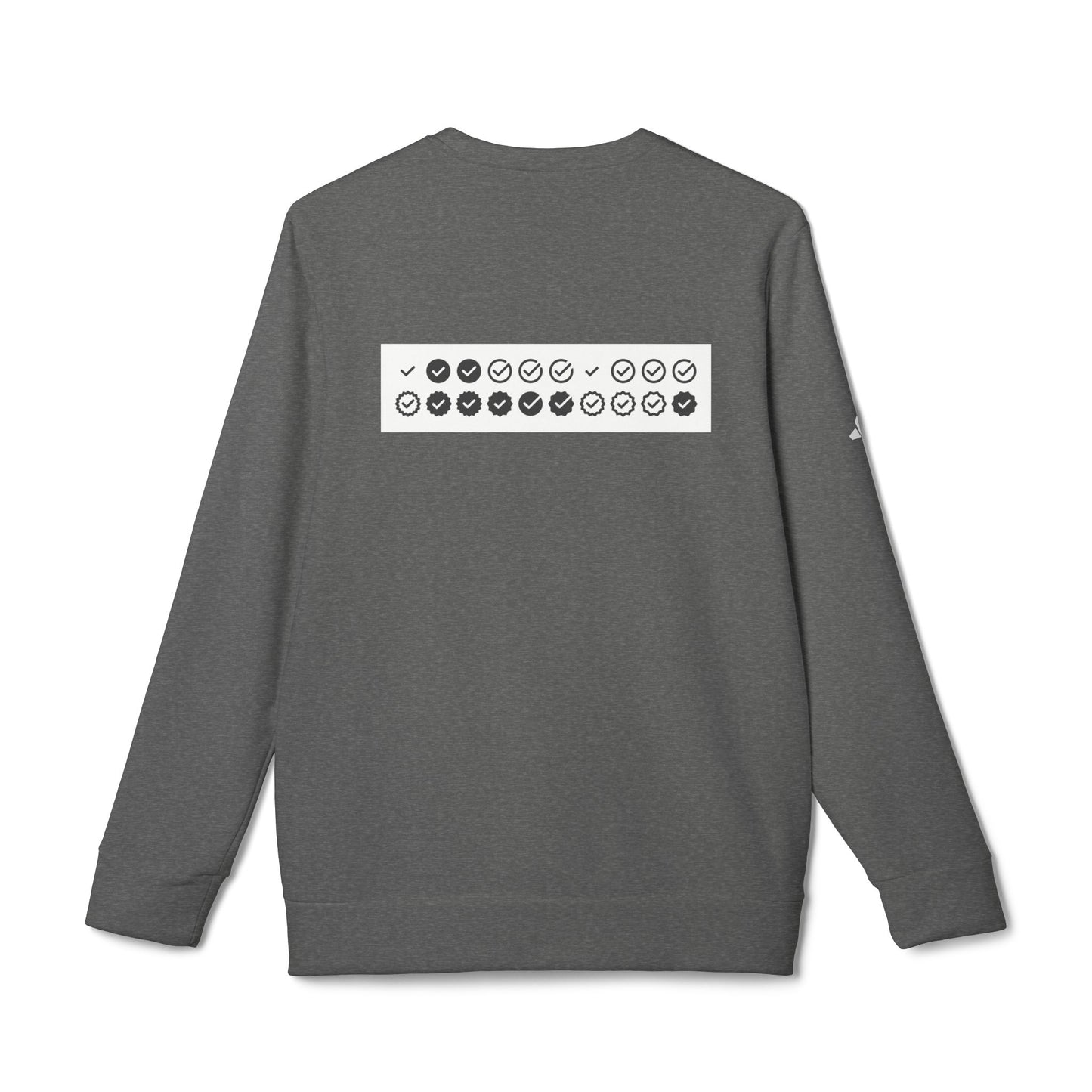 adidas Unisex Fleece Crewneck Sweatshirt