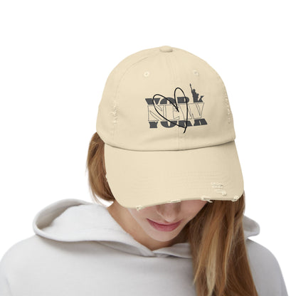 District Unisex Distressed Cap
