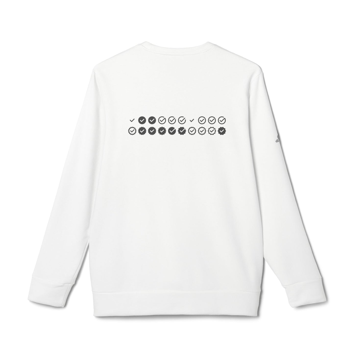 adidas Unisex Fleece Crewneck Sweatshirt