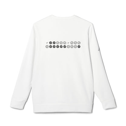 adidas Unisex Fleece Crewneck Sweatshirt