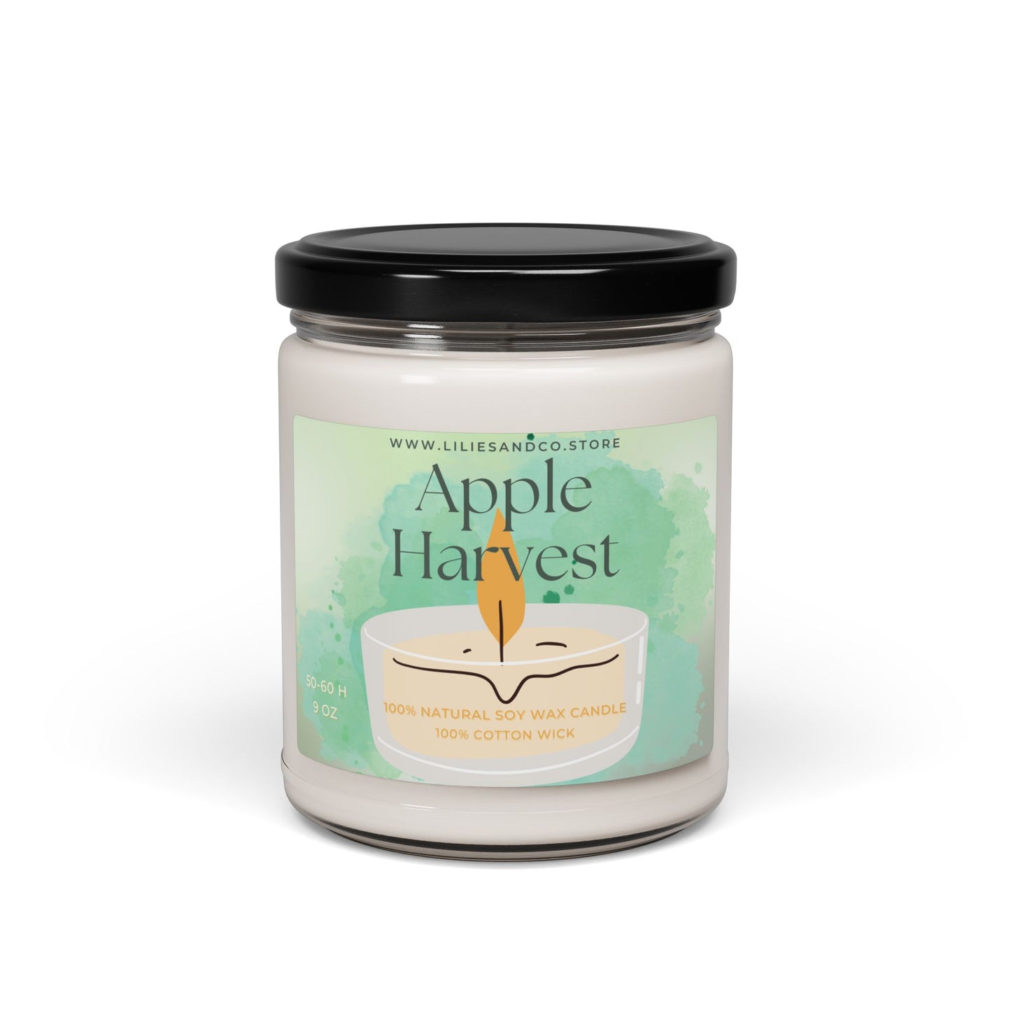 Apple Harvest Scented Soy Candle, 9oz