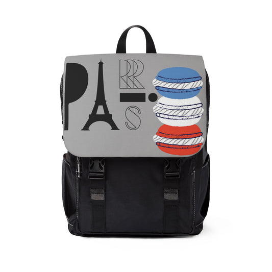 Chic Parisian Shoulder Backpack