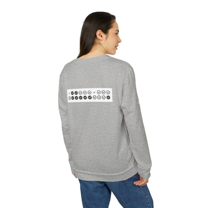 adidas Unisex Fleece Crewneck Sweatshirt