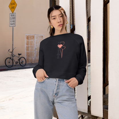 Bella+Canvas Women's Cropped Fleece Pullover