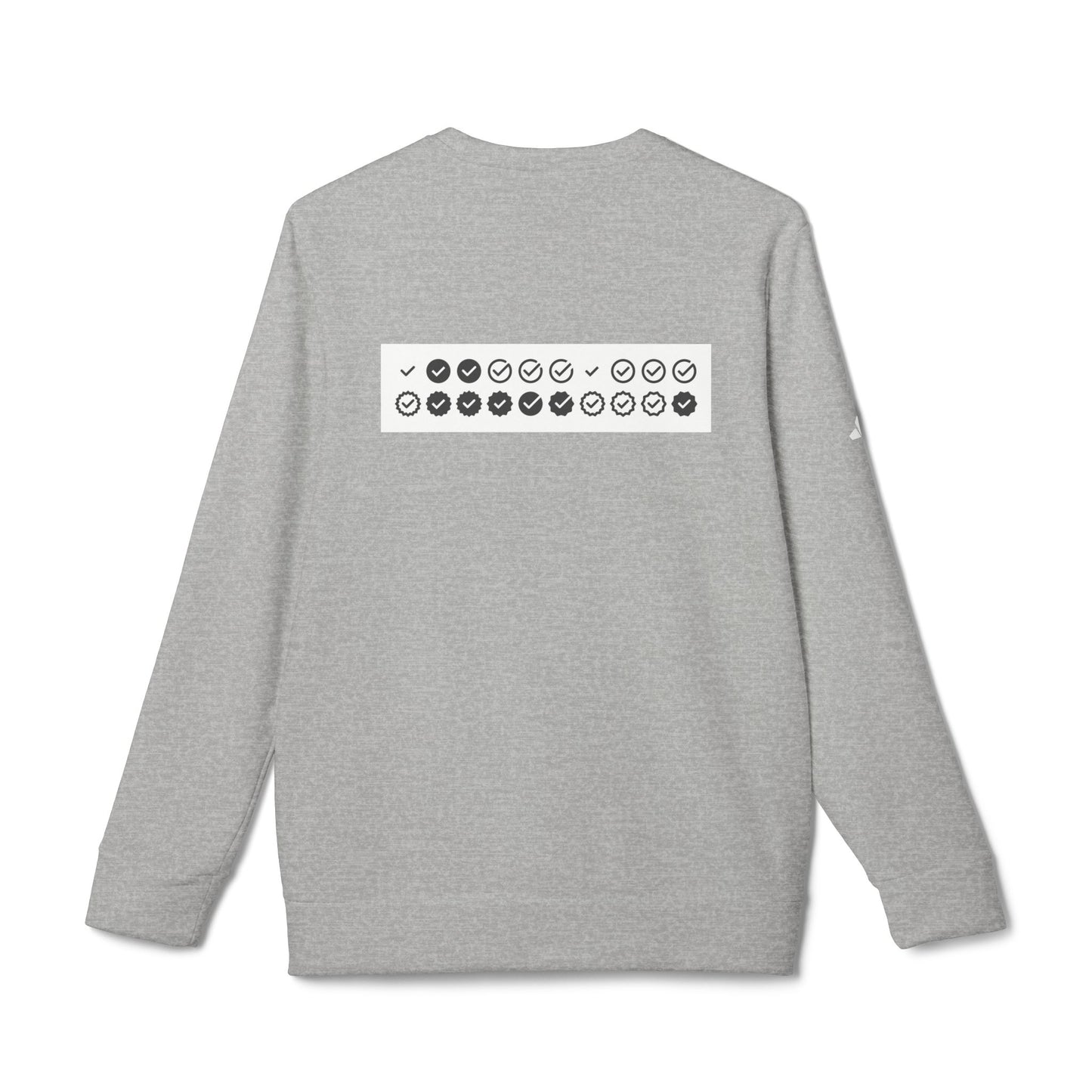 adidas Unisex Fleece Crewneck Sweatshirt