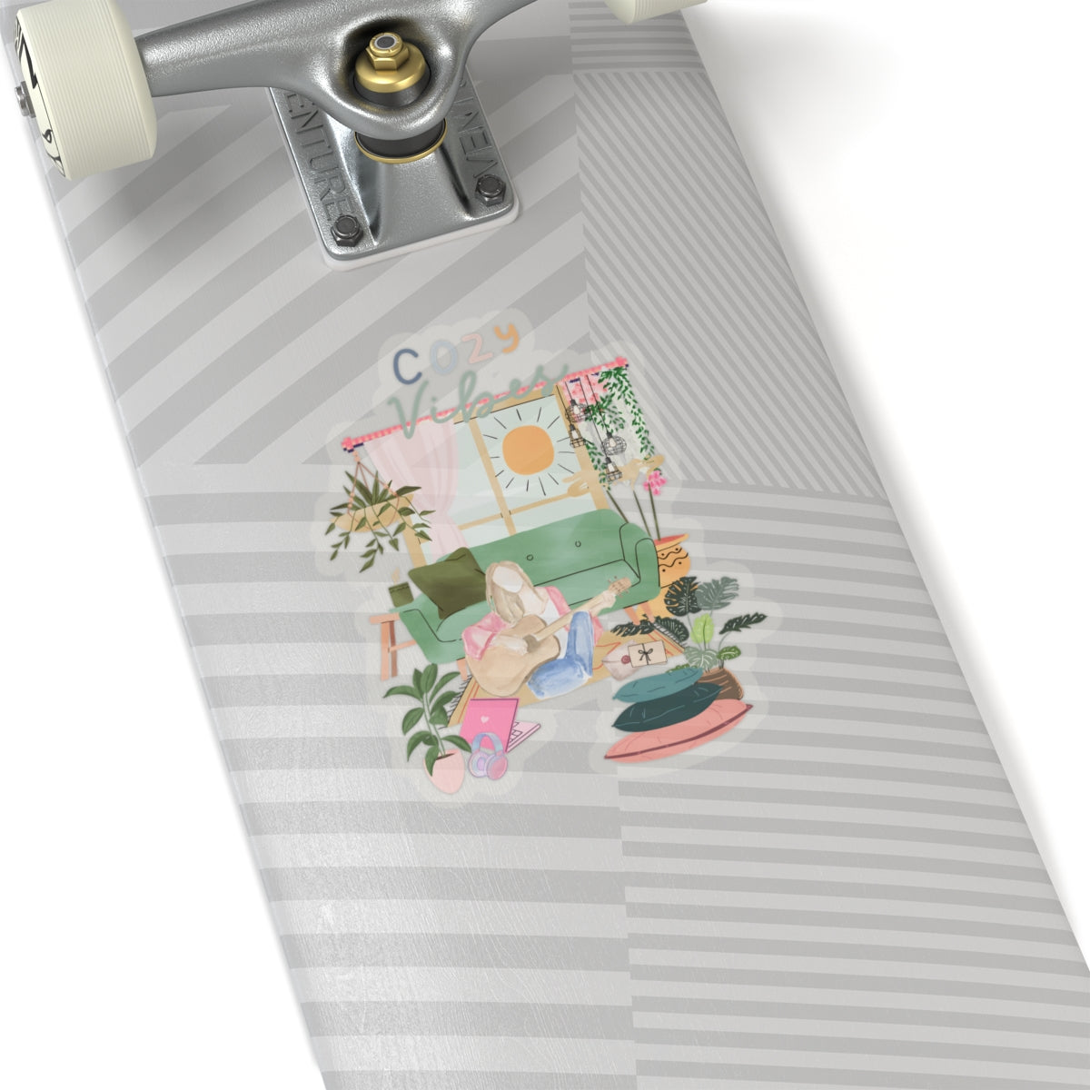 Cozy Vibe Kiss-Cut Sticker