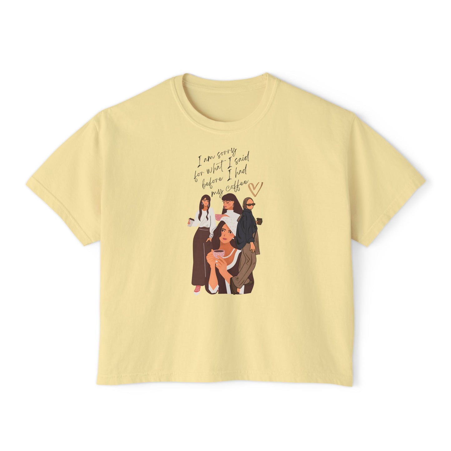 Comfort Colors Boxy Tee for Women