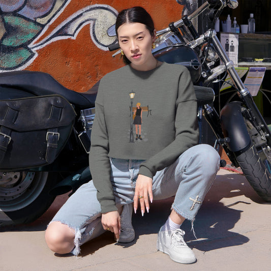 Bella+Canvas Women's Cropped Sweatshirt