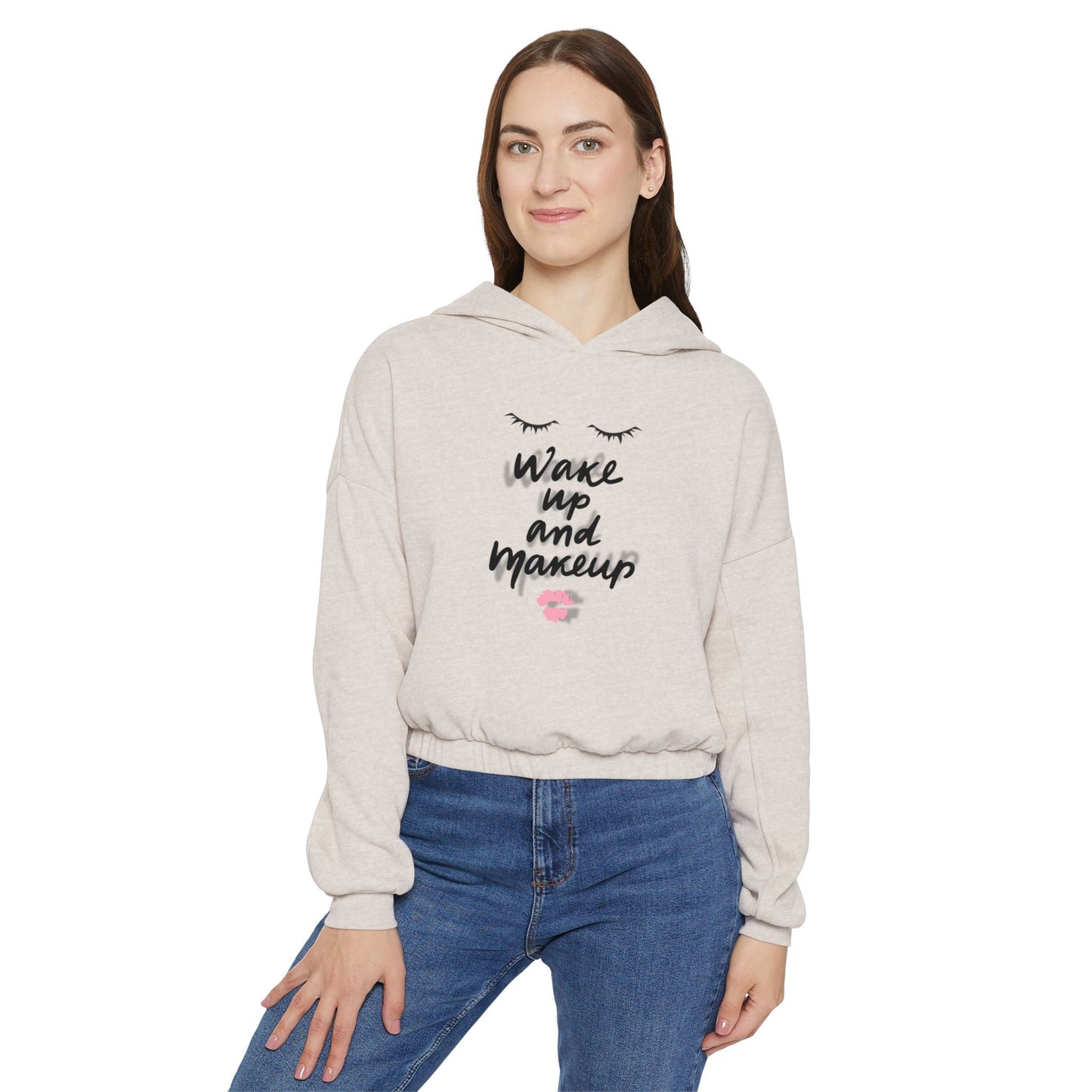 Bella+Canvas Custom Women's Cinched Bottom Hoodie