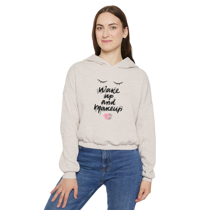 Bella+Canvas Custom Women's Cinched Bottom Hoodie