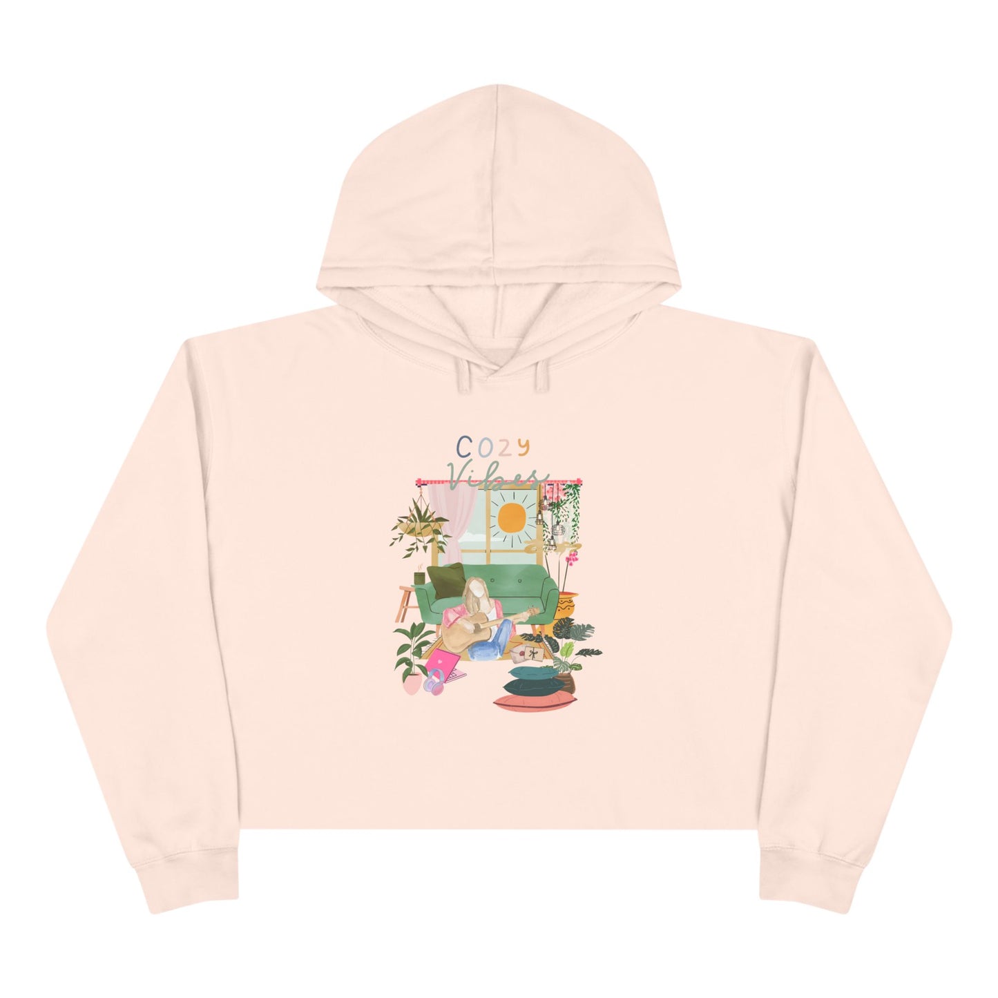 Cozy Vibe Cropped Hoodie