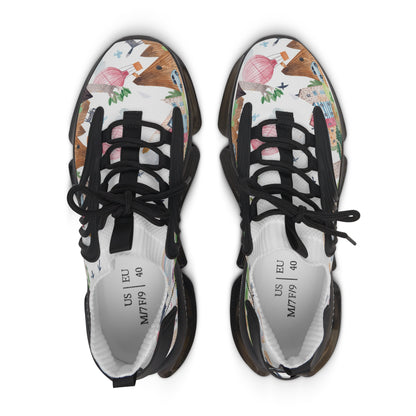 Women's Mesh Sneakers in Black