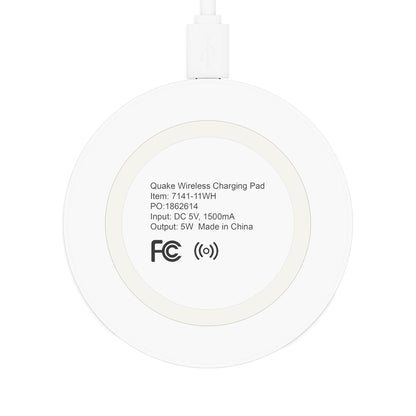 Wireless Charging Pad with Artistic Splash Design, Modern Tech Accessory, Unique Gift for Tech Lovers, Home Office Decor